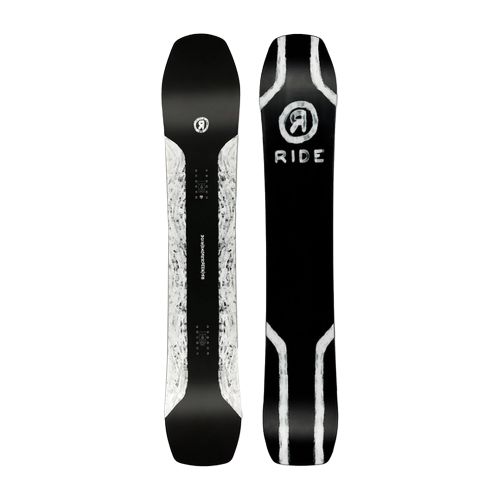 Snowboard RIDE Smokescreen negru și alb 12G0024 11