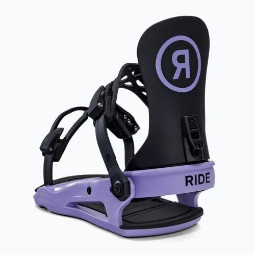 Atașamente de snowboard pentru femei RIDE CL-4 mov și negru 12G1013