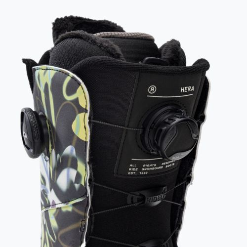 Cizme de snowboard pentru femei RIDE Hera negru-verde 12G2016