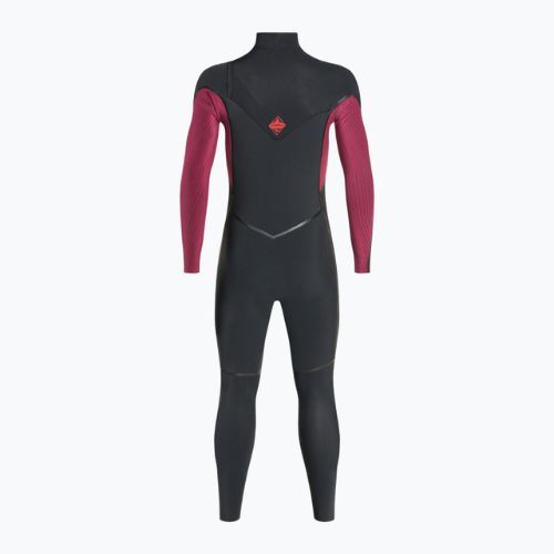 Bărbați O'Neill Hyperfreak Fire 4/3+ Chest Zip Full F95 Swim Foam Black-Red 5512