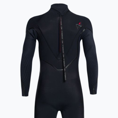 Bărbați O'Neill Hyperfreak Fire 5/4+ Back Zip Full A00 Swim Foam Black 5549