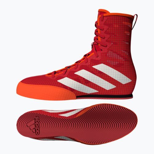 Bărbați adidas Box Hog 4 roșu GW1403 pantofi de box pentru bărbați