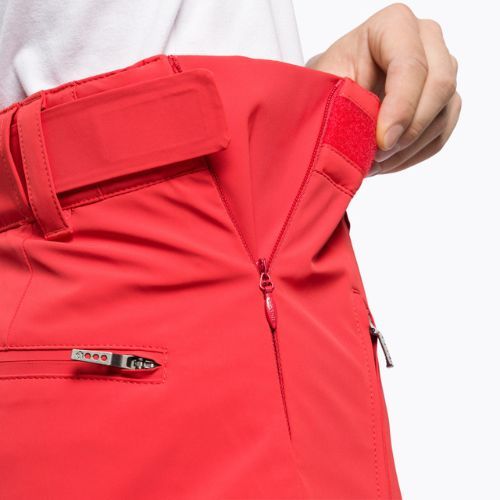 Pantaloni de schi pentru bărbați Descente Swiss roșii DWMUGD40