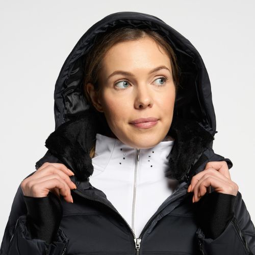 Jachetă de schi pentru femei Descente Maribel 93 negru DWWUGK10