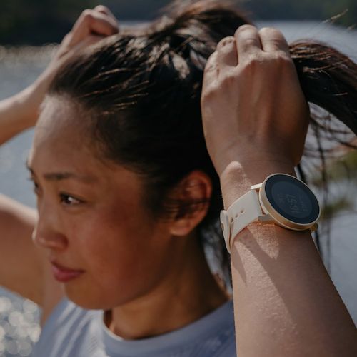 Ceas Suunto 9 Peak Pro alb și auriu SS050824000