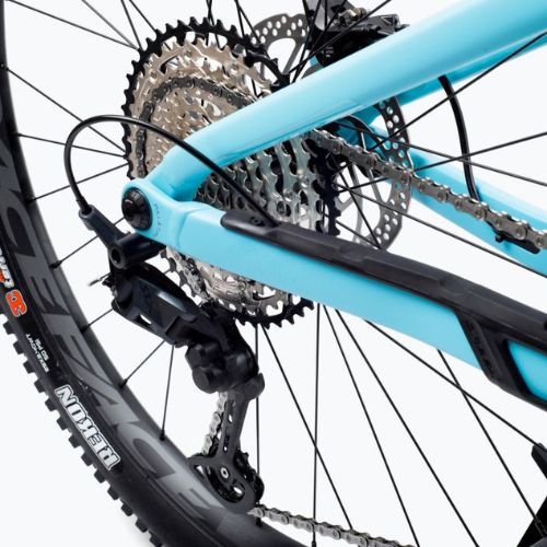 Bicicleta electrică Orbea Rise H30 gri-albastru M35517VN