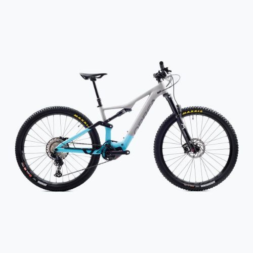 Bicicleta electrică Orbea Rise H30 gri-albastru M35517VN