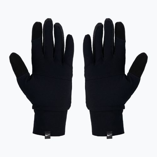 Set șapcă + mănuși pentru femei Nike Essential Running negru N1000595-082