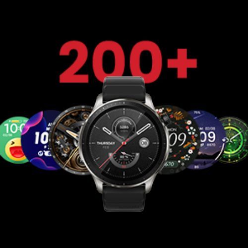 Amazfit GTR 4 Superspeed ceas + cântar negru/argintiu W2166EU1N