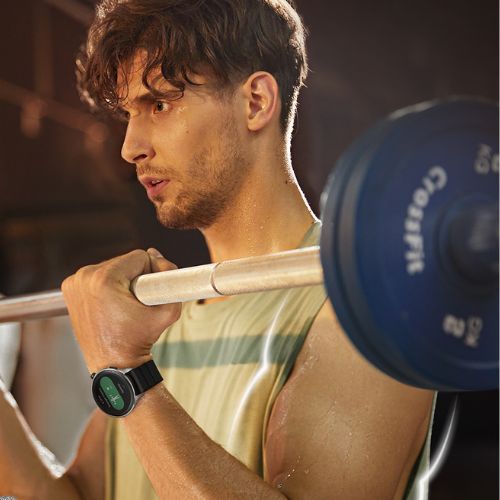 Amazfit GTR 4 Superspeed ceas + cântar negru/argintiu W2166EU1N