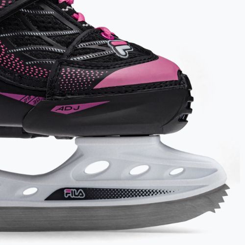 Patine pentru copii FILA X-One G black/pink