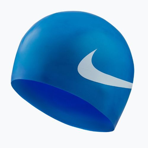 Șapcă de înot Nike Big Swoosh albastru NESS8163-494