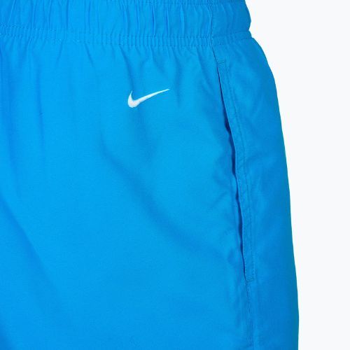 Pantaloni scurți de baie Nike Swoosh Break 5" Volley pentru bărbați, albastru NESSC601-458