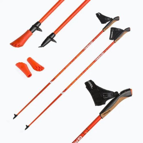 Bețe de nordic walking Gabel X-1.35 Active portocalii 7009361151050