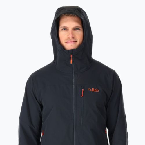 Jachetă softshell pentru bărbați Rab Torque gri QWS-57