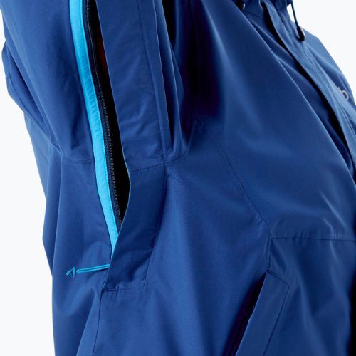 Rab Downpour Eco jachetă de ploaie pentru femei albastru marin QWG-83