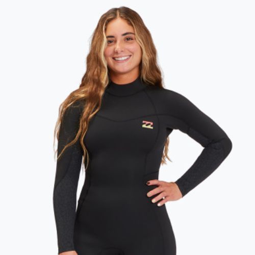 Costumul de neopren pentru femei Billabong 3/2 Synergy BZ wild black