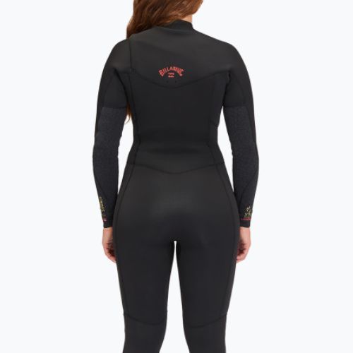 Costumul de neopren pentru femei Billabong 4/3 Synergy CZ wild black