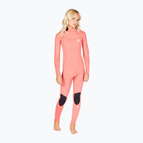 Spumă de înot pentru copii Billabong 4/3 Teen Synergy BZ vintage coral