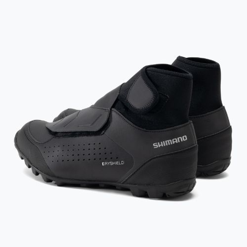 Pantofi de ciclism MTB pentru bărbați Shimano MW 501 negru ESHMW501MCL01S38000