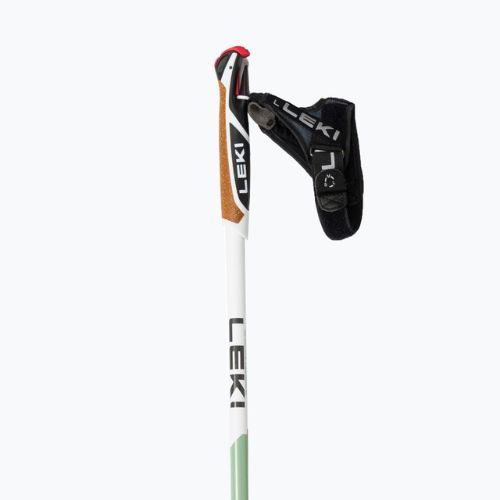 Bețe de nordic walking LEKI Spin Shark SL alb-verzi 65326141