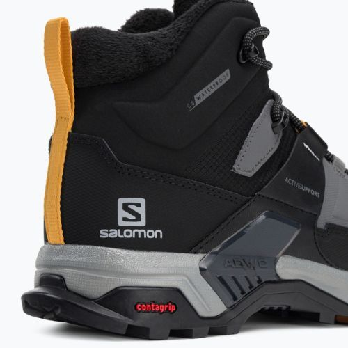 Încălțăminte de trekking pentru bărbați Salomon X Ultra 4 MID Winter TS CSWP gri-neagră L41355200