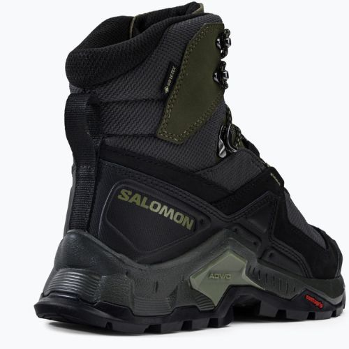 Încălțăminte de trekking pentru bărbați Salomon Quest Element GTX verde L41457100