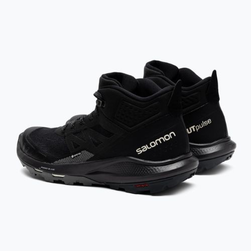 Încălțăminte de trekking pentru bărbați Salomon Outpulse MID GTX neagră L41588800