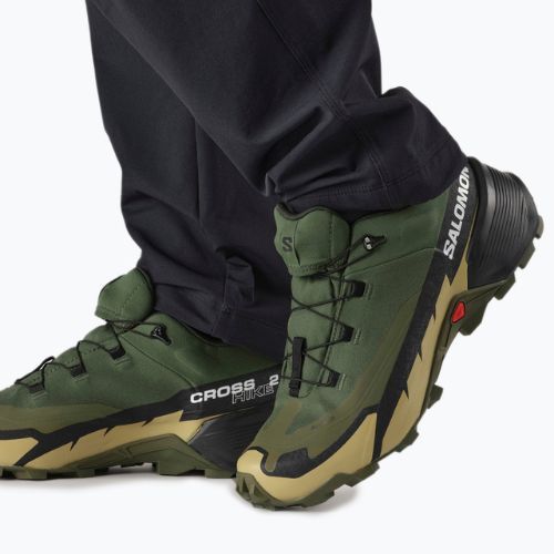 Încălțăminte de trekking pentru bărbați Salomon Cross Hike GTX 2 verde L41730800