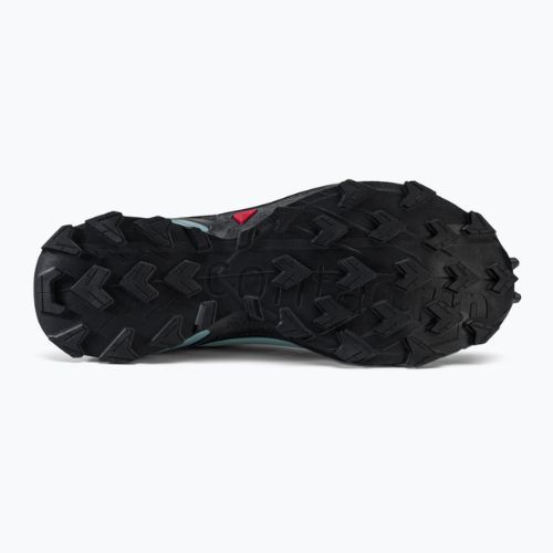 Încălțăminte de alergat pentru femei Salomon Supercross 4 GTX negru-albastră L41735500