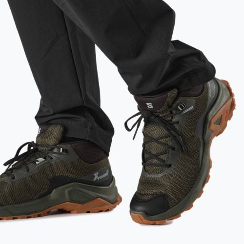 Încălțăminte de trekking pentru bărbați Salomon X Reveal Chukka CSWP 2 verde L41763000