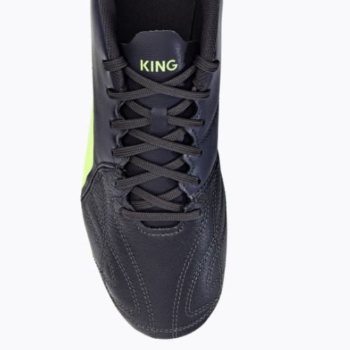 PUMA King Hero 21 FG ghete de fotbal pentru bărbați negru-verde 106554 05