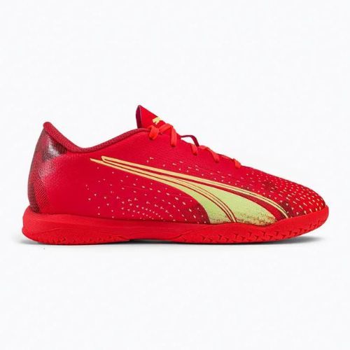 PUMA Ultra Play IT Jr ghete de fotbal pentru copii portocaliu 106927 03