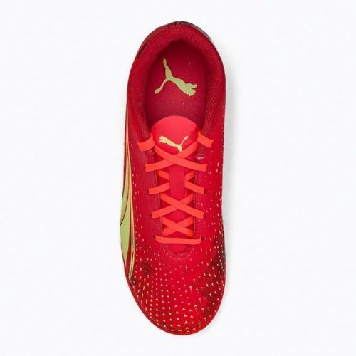 PUMA Ultra Play IT Jr ghete de fotbal pentru copii portocaliu 106927 03