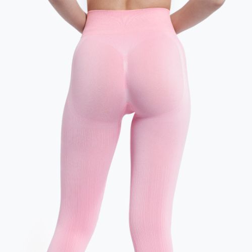 Colanți de antrenament pentru femei Gym Glamour Push Up Candy Pink 408