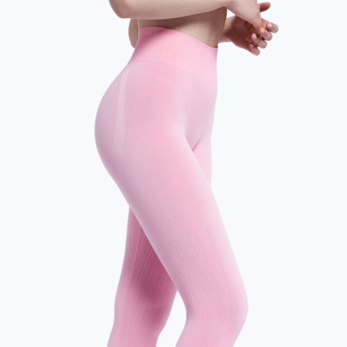 Colanți de antrenament pentru femei Gym Glamour Push Up Candy Pink 408