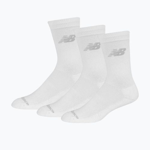 Șosete New Balance Performance Cotton Cushion 3pak albe NBLAS95363WT.S