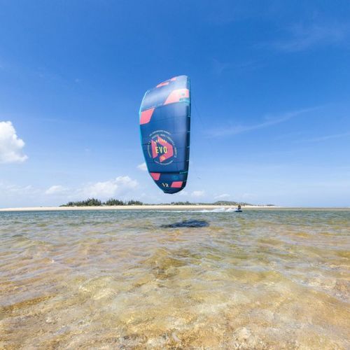 Zmeu de kitesurfing DUOTONE Evo C24 albastru 44220-3003