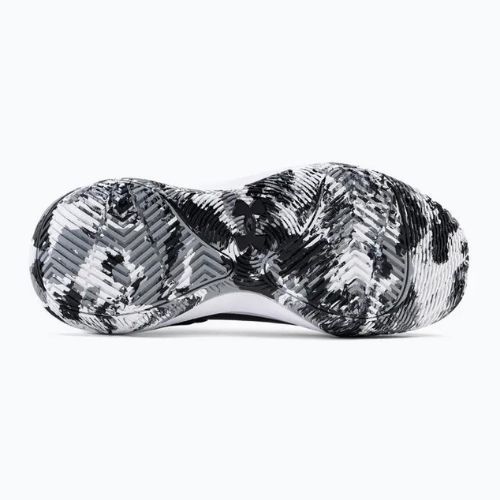 Încălțăminte de baschet pentru bărbați Under Armour negru-albă Jet '21 3024260-006