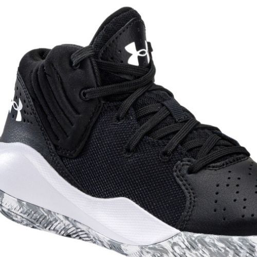 Încălțăminte de baschet pentru copii Under Armour GS Jet '21 001 negru-albă UAR-3024794001-001-4.5