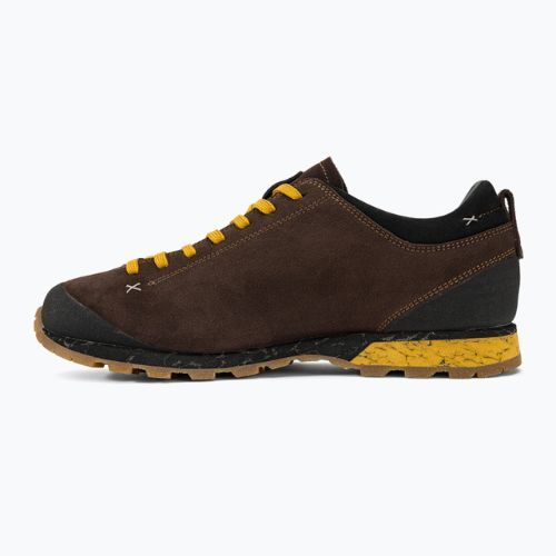 Încălțăminte de trekking pentru bărbați AKU Bellamont III Suede GTX maro-galbenă 504.3-222-7