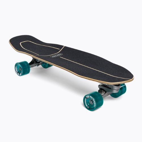 Skateboard surfskate Carver C7 Raw 32" Super Surfer 2020 Complete negru-albastră