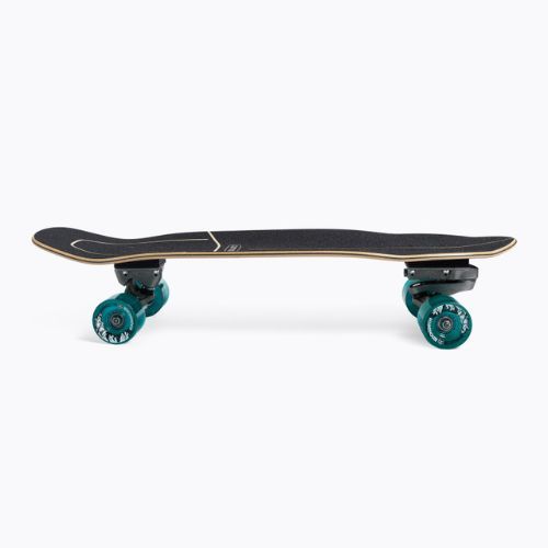 Skateboard surfskate Carver C7 Raw 32" Super Surfer 2020 Complete negru-albastră