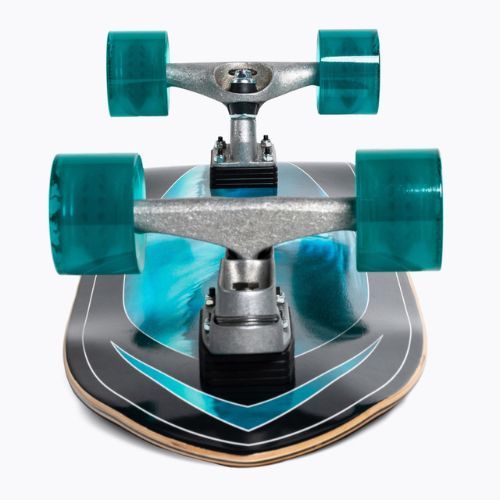 Skateboard surfskate Carver C7 Raw 32" Super Surfer 2020 Complete negru-albastră