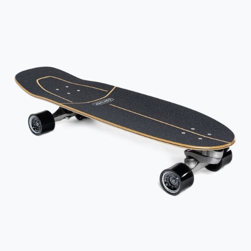 Skateboard surfskate Carver C7 Raw 31.25" Knox Phoenix 2022 Complete negru-roșie C1013011133