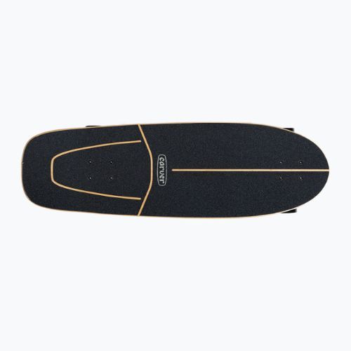 Skateboard surfskate Carver C7 Raw 31.25" Knox Phoenix 2022 Complete negru-roșie C1013011133