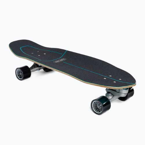 Skateboard surfskate Carver C7 Raw 31" JOB Blue Tiger 2022 Complete albastru-roză C1013011140