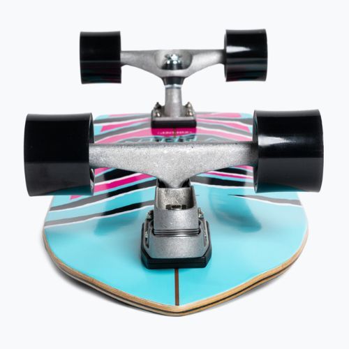 Skateboard surfskate Carver C7 Raw 31" JOB Blue Tiger 2022 Complete albastru-roză C1013011140