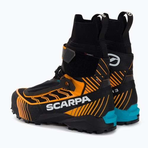 Încălțăminte de trekking pentru bărbați Scarpa Ribelle Tech 3 HD negru-portocalie 71074