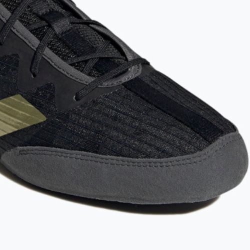 Încălțăminte de box adidas Box Hog 4 negru-galbenă GZ6116